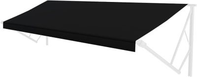 TELA DE TOLDO, 14 PIES , BLACK SOLID