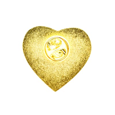 Pin, Corazon, Red Teardrop, Camco