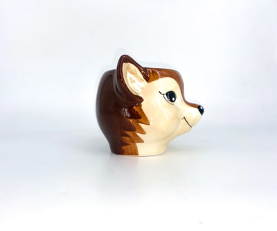 Tazón con figura de ciervo