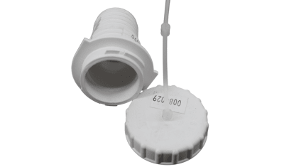 TAPA Y CORREA EXTERNA DE AGUA (BLANCA)