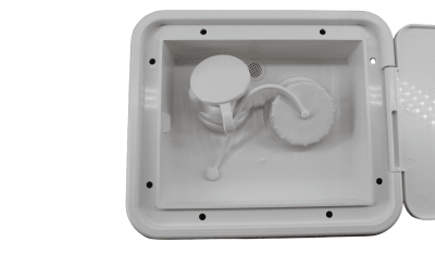Entrada de Agua y Cuidad con Caja y llave (Doble)