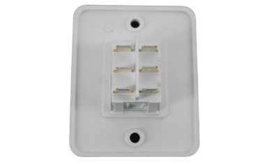 SWITCH TOLDO CON 6 TERMINALES  BLANCO