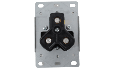 ENCHUFE HEMBRA AMERICANO NEGRO 30 AMP