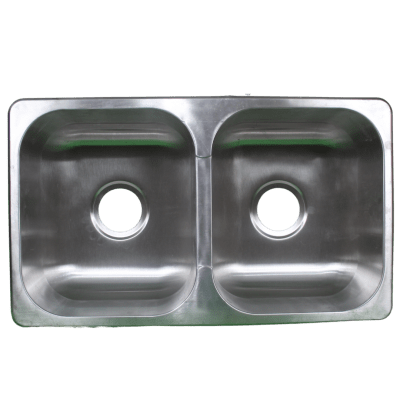 LAVAPLATOS DOBLE CROMADO