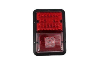 LUZ DE REMOLQUE DOBLE ROJO CON CONECTOR