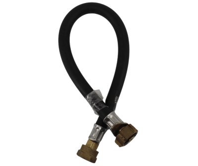 MANGUERA GAS HILO INTERNO DON PUNTAS, NEGRO