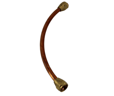 CAÑERÍA DE COBRE 24 CM GAS CON DOBLE ENSAMBLADO