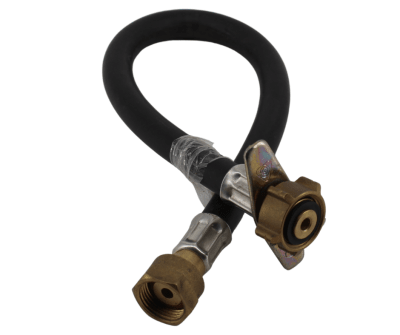 MANGUERA GAS HILO INTERNO DON PUNTAS, NEGRO