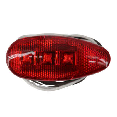 Luz de Trocha Ovalada Rojo 