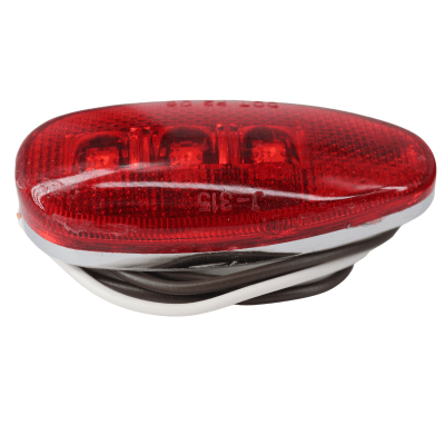 Luz de Trocha Ovalada Rojo 