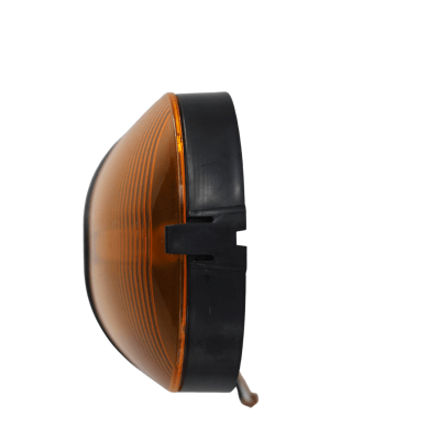 Luz Omega Ámbar NO Switch Base Negra
