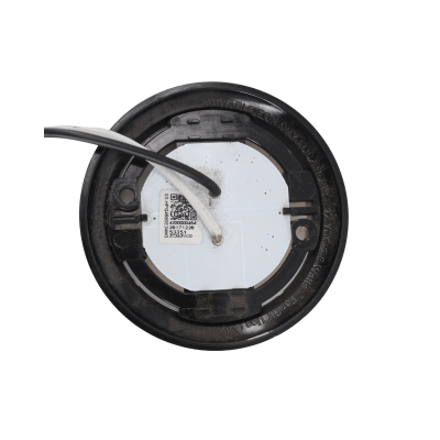LUZ LED REDONDA BLANCA BASE NEGRA 3 IN