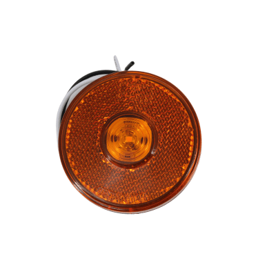 Luz Trocha Redonda Led Wolf PUP BL,ámbar 