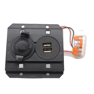 ENCHUFE 12 V Y USB DUAL