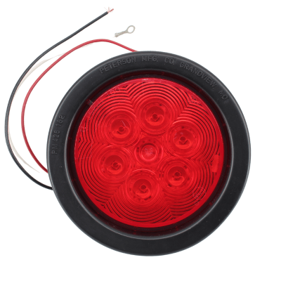 Foco Redondo Led Rojo