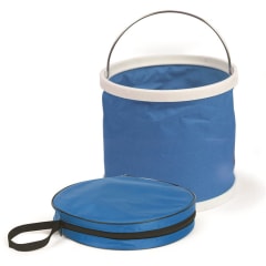 Balde Plegable Multiuso Azul Camco