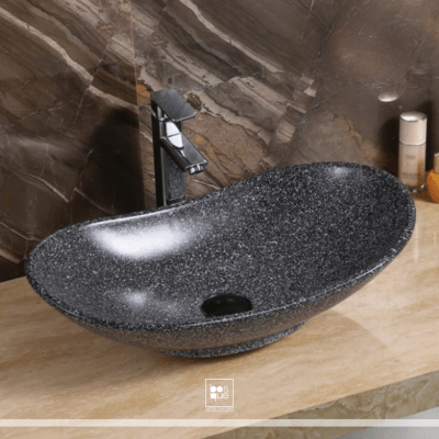 Lavamanos Butterfly Granito Negro