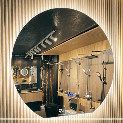 ESPEJO SMART ONE LIGHT 80 CM - BASE RECTA