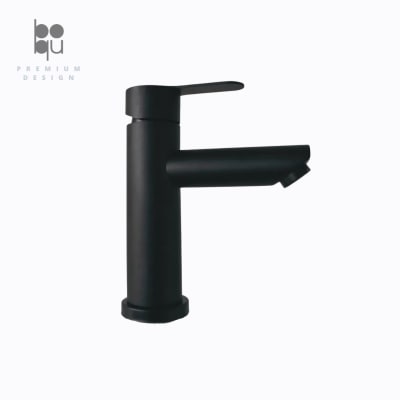 Monomando Lavamanos Bajo - Negro Mate