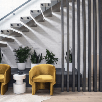 PERFIL VERTICAL PVC TIPO MADERA - 100 X 50 X 3000MM - COLOR GRIS