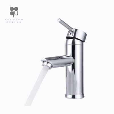 Monomando Lavamanos Bajo - Cromado Salida Recta1