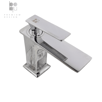 Monomando Cubo Cromo Bajo7