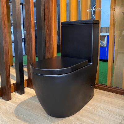 W.C MODERN BLACK MATE1