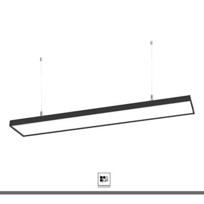 COLGANTE NEGRO LED LUZ FRIA 30W