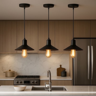 JUEGO DE LAMPARA COLGANTE - DISEÑO VINTAGE