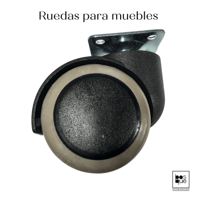 SET DE RUEDAS PARA MUEBLES - 4 UNIDADES