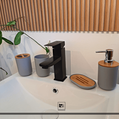 Set de Accesorios light Bambu - Grey1