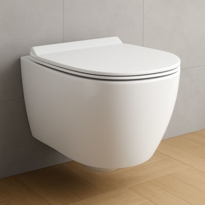 W.C Descarga a Muro - Flotante White1