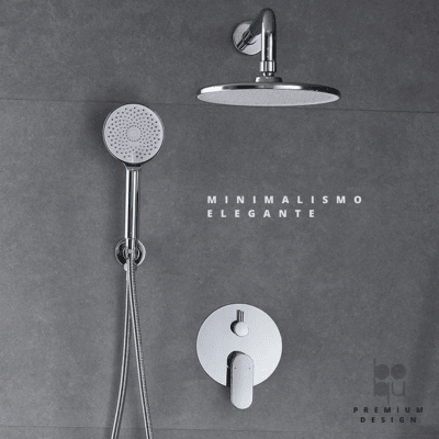 Ducha Empotrada Chrome Modern 