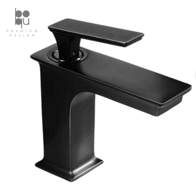 Monomando Cubo Negro Matte Bajo2