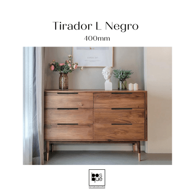 Tirador L Negro 400mm1