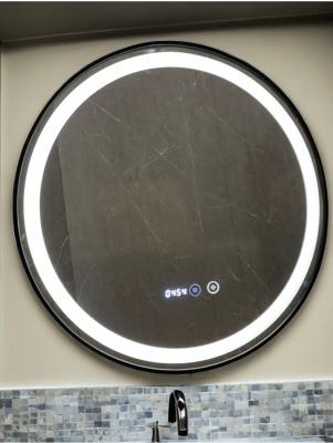 ESPEJO SMART ONE CIRCLE 60 CM - BLACK