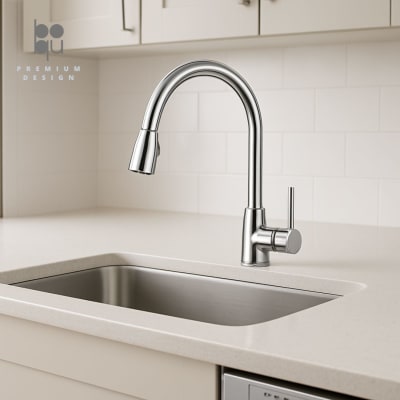 Monomando Lavaplatos - Extensible Cromado Satinado1