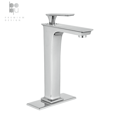 Monomando Cubo Cromo Alto