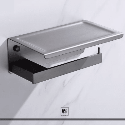 Porta Rollo Acero Grafito5