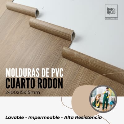 Moldura PVC - Cuarto Rodon
