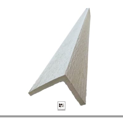 PERFIL EXTERIOR WPC COLOR GRIS 50 mm x 40 mm x 3000 mm