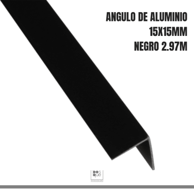 Perfil Aluminio Tipo L Folio Madera