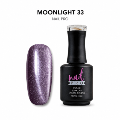 Esmalte Permanente Ojo de Gato Moonlight 33 Nail Pro 15 ml1