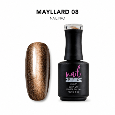 Esmalte Permanente Ojo de Gato Mayllard 08 Nail Pro 15 ml1