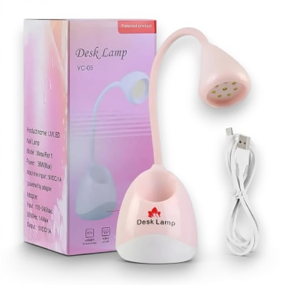 Lámpara De Uñas UV/LED Inalámbrica Para Tips Soft Gel 36 W1