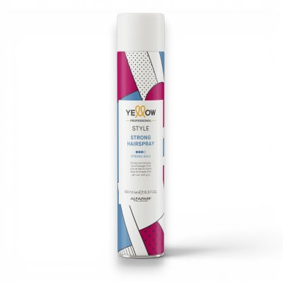 Laca Strong Hairspray Yellow Style 500 ml1