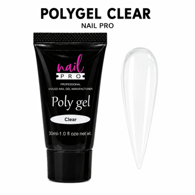 Polygel Transparente Nail Pro 30 gramos1