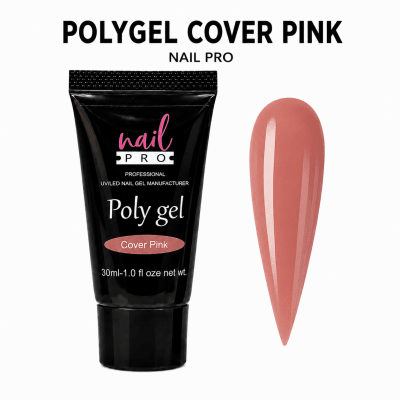 Polygel Cover Pink Nail Pro 30 gramos1