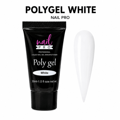 Polygel Blanco Nail Pro 30 gramos1