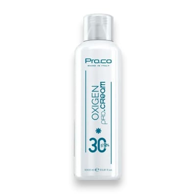 Agua oxigenada en crema  Pro.Color 30 vol 1000 ml1